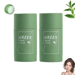 Lukcr Green Tea Mask, Dermaease Deep Cleanse Mask Stick, Green Teas Deep Cleanse Mask, Mask Stick for Pore Cleansing(Green tea   Green tea)