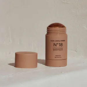   Lux Unfiltered N°18 Illuminating Beauty Balm in Tropics (A Sheer Wash of Bronze), Non Toxic, Cruelty-Free, Vegan Bronzing Face Stick, Buildable and Blendable Face & Body Color