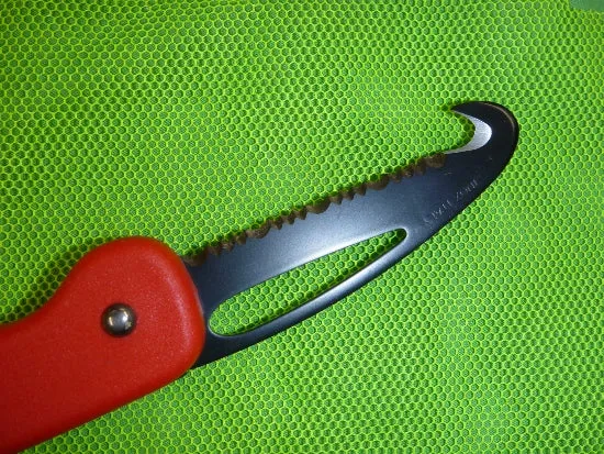 MAC Coltellerie Folding Red Rescue Cutter