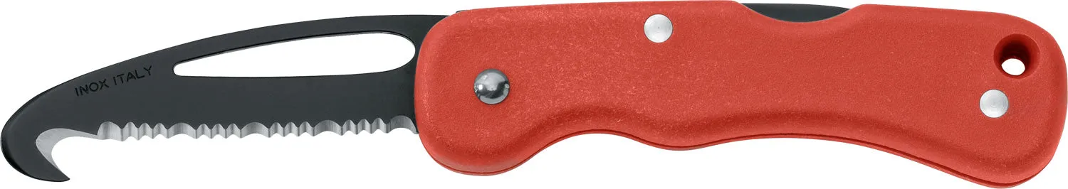 MAC Coltellerie Folding Red Rescue Cutter