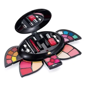 Makeup Palette Set with Eyeshadow, Blush, Grooming Tools, Makeup Case, Nail Polish, Eyeliner