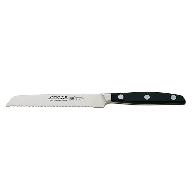 Manhattan Serrated Knife for Tomatoes Vegetables Lemon 5.12 inch - ARCOS