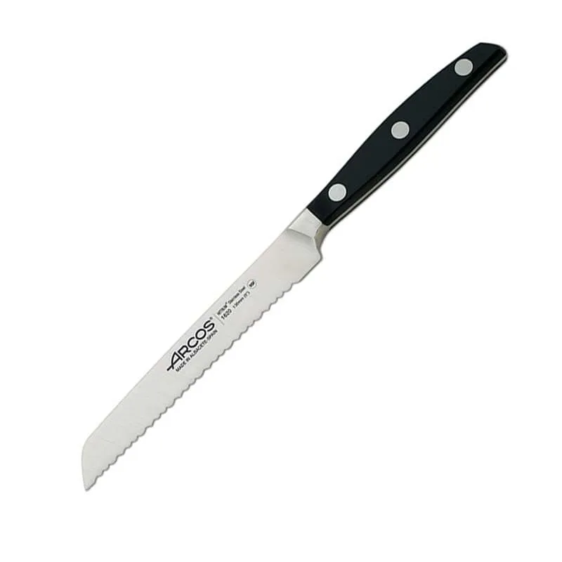Manhattan Serrated Knife for Tomatoes Vegetables Lemon 5.12 inch - ARCOS