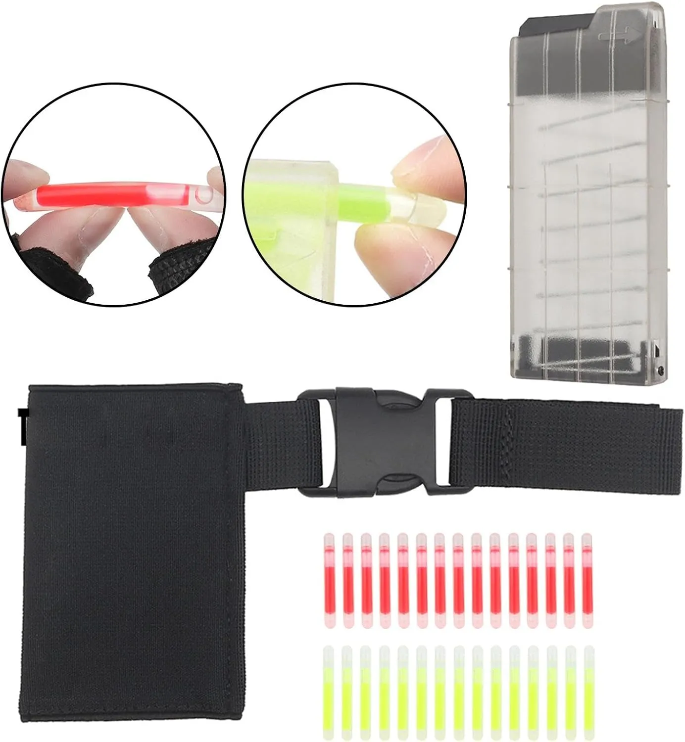 Marking Glow Sticks,Emergency Easy to Use Accessories, Sticks Marker,Portable Label,with Fixed Sleeve