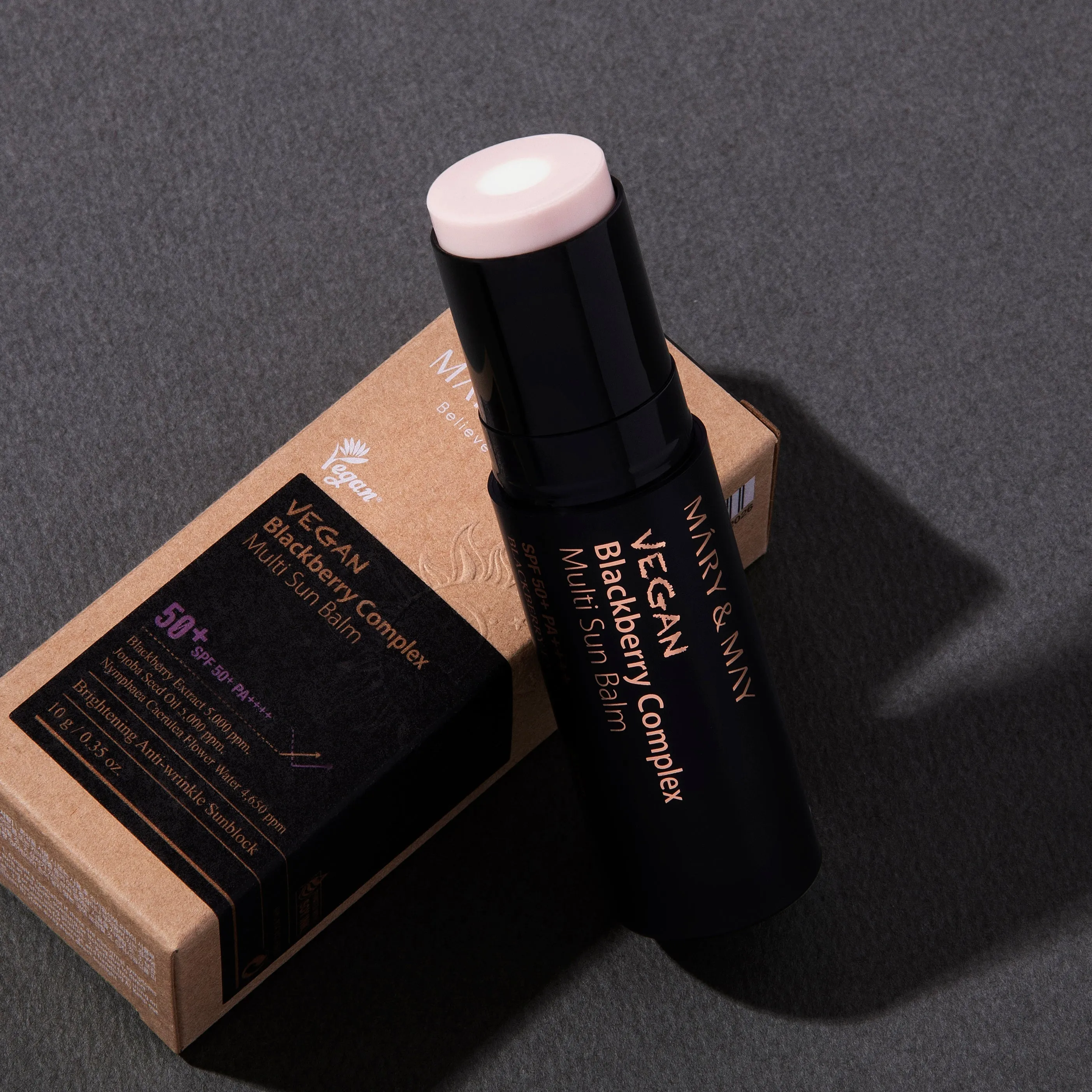 [MARY & MAY] Vegan Blackberry Complex Multi Sun balm SPF50  PA     10g