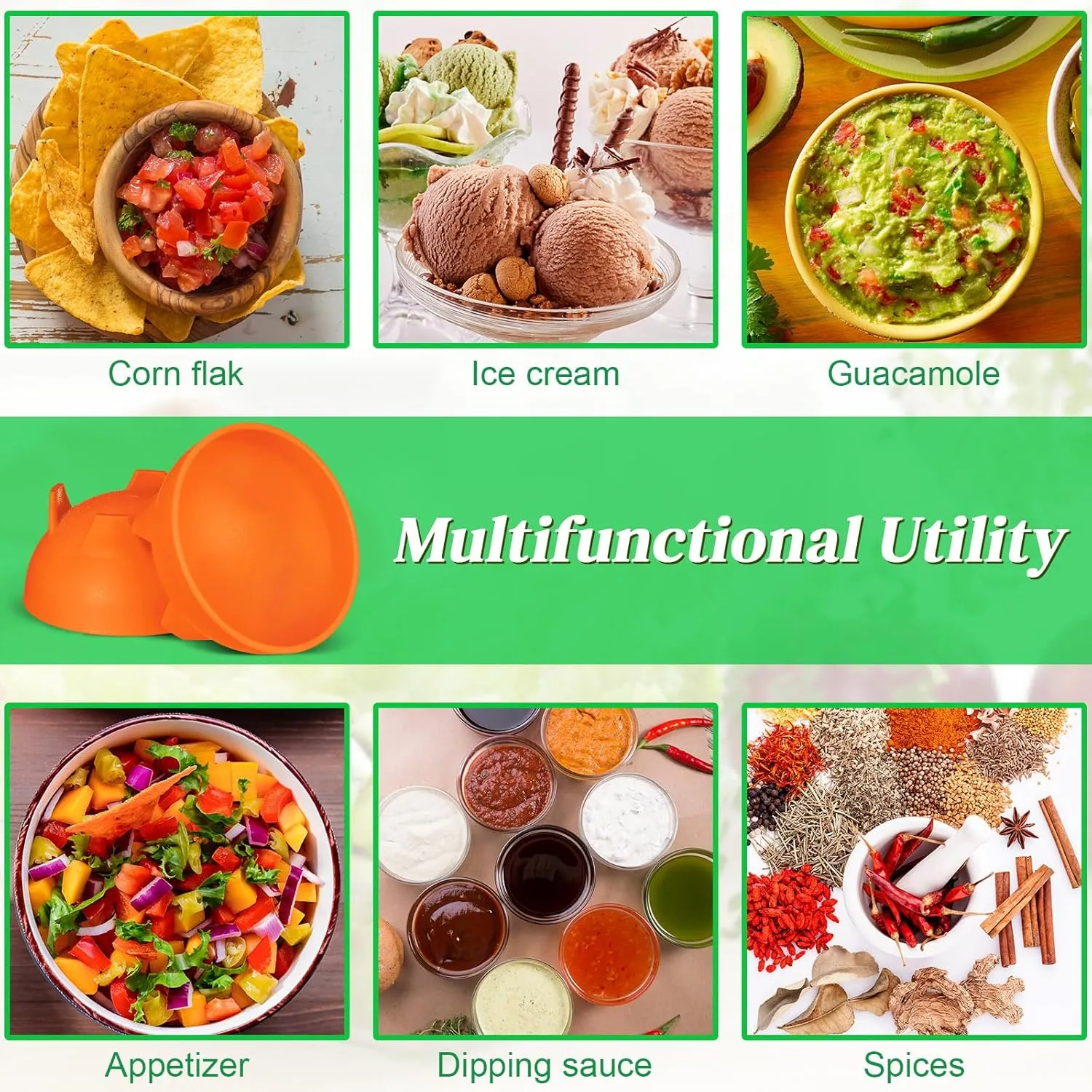 Maxcheck 12 Pcs Salsa Bowls for Party 4.5" Diameter, Plastic Mexican Salsa Bowls Guacamole Cute Chips and Food Serving Dish for Party Fiesta Chip Dish food Candy(Orange)