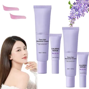 Medicpure Facial Hair Removal,Medicpure Facial Hair Removal Cream with Calming Serum,Gentle & Effective Hair remover Cream,Lasting Smooth Skin,Suitable for All Skin Types (2)