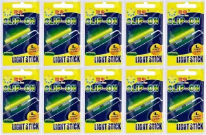 Mini Clip on Light Sticks for Rod Tips - Glow - 20 Pcs - Item #978