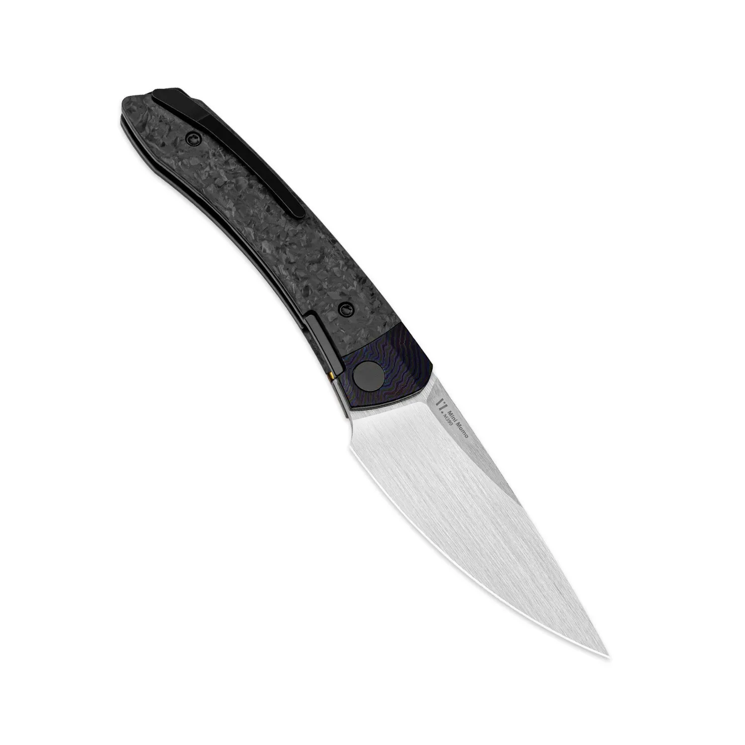 Mini Momo | M390   Timascus & Marble CF