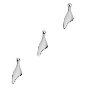 Mipcase 3pcs Manual Facial Roller Spoon Ergonomic Design for Skin Care Alloy for Unblocking and Scraping Easy to Use Beauty Tool for All Skin Types