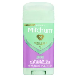 Mitchum For Women Anti-Perspirant Deodorant Clear Gel Powder Fresh 3.40 oz (Pack of 8) Y