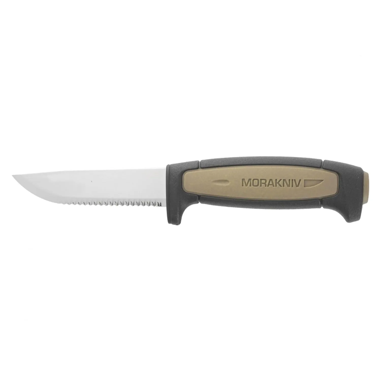 Morakniv Craftline Rope Trade Knife with Serrated Stainess Steel Blade and Combi-Sheath, 3.6-Inch (M-12245)