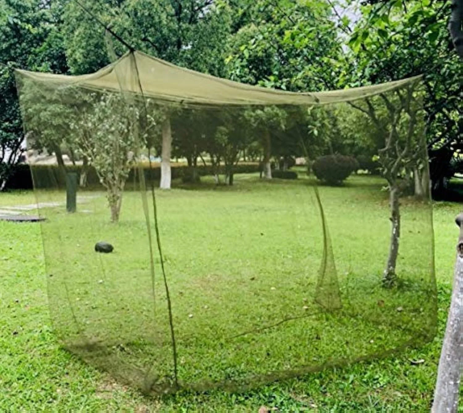 Mosquito Netting Bulk 10 Pack, Portable Military Green Tactical Mosquito Net for Twin Beds, Perfect for Scout Camps