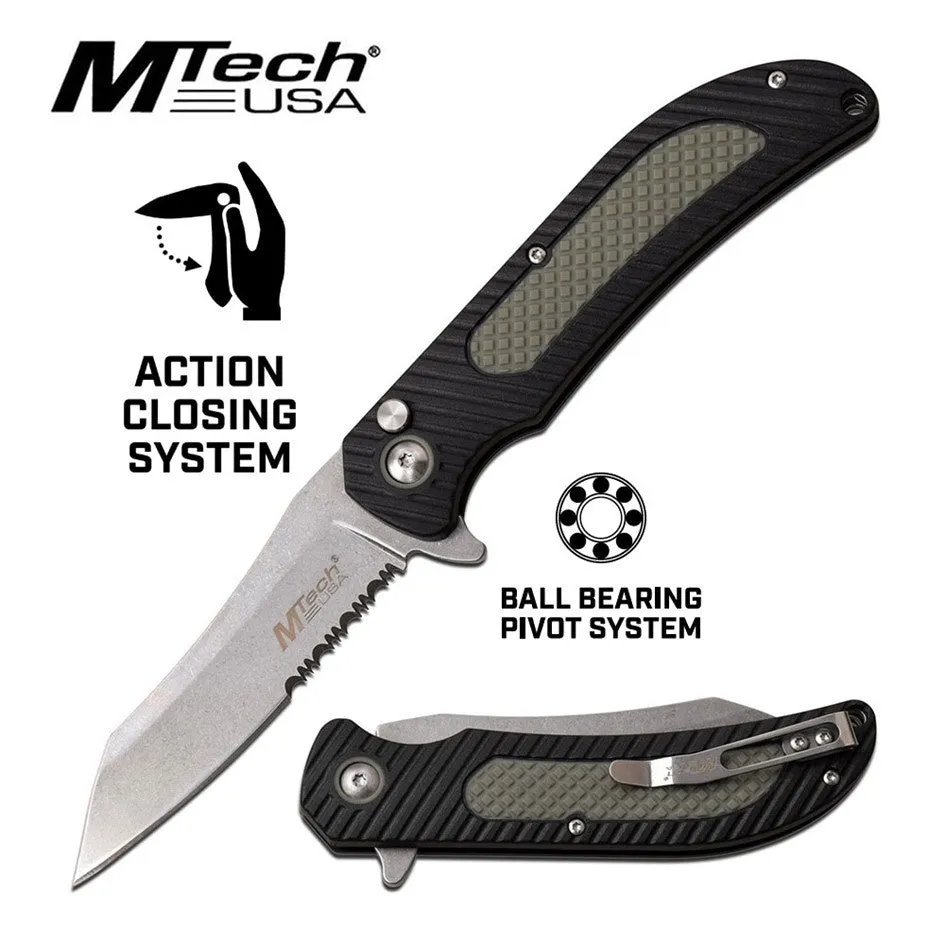 MTECH ACTION CLOSING SYSTEM FOLDER KNIFE