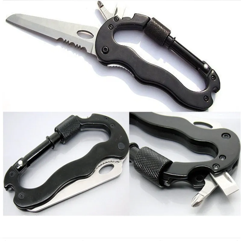 Multifunctional EDC Carabiner Hanging Buckle