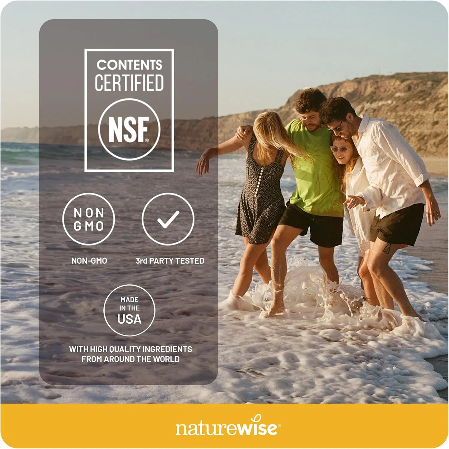 NatureWise Vitamin D3 2000iu (50 mcg) 1-Year Supply for Immune Support, Healthy Muscle Function, and Bone Health - Non-GMO, Gluten Free in Organic Extra Virgin Olive Oil, (Mini Softgel), 360 Count