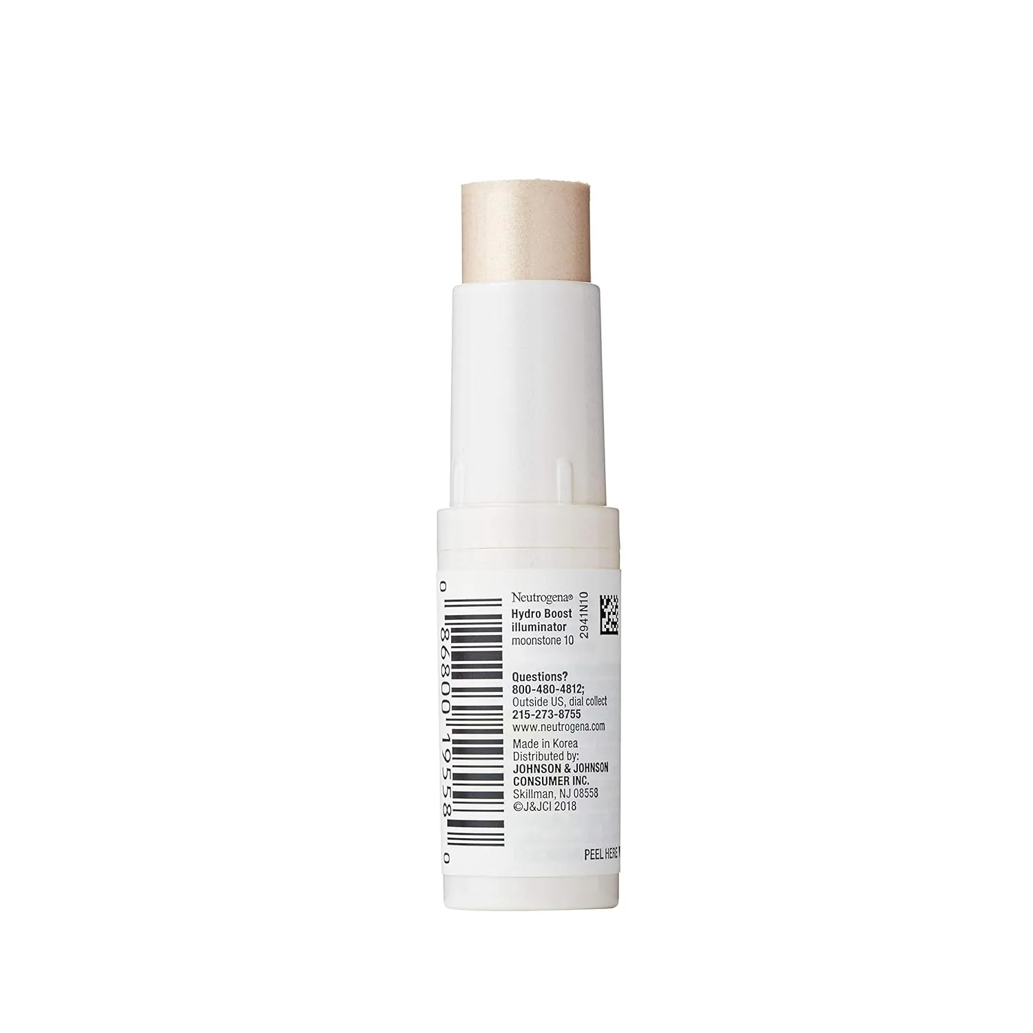 Neutrogena Hydro Boost Illuminator Makeup Stick with Hyaluronic Acid, Moisturizing Highlighter to Improve & Illuminate Skin, Dermatologist-Tested with Mistake-Proof Application, 0.29 oz