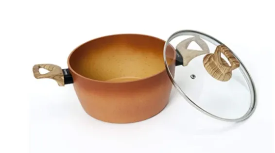 NEWARE Terracotta 6 piece cooking SET/ JUEGO de Bateria de 6 piezas para cocinar