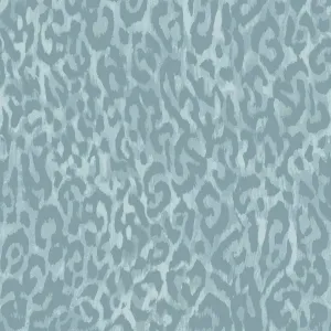 Nicole Miller New York Laid Back Leopard Minted Peel & Stick Wallpaper