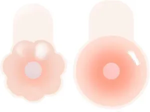 Nipple to The Chest Silicone Nipple to The Bump Anti-Bare Chest to Prevent Sagging Lifting The Nipple to Be Hidden and The Wedding Dress is Special for Summer Invisible Nipple Stickers