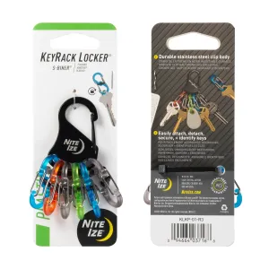 Nite Ize KEYRACK LOCKER S-BINER PLASTIC