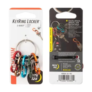 Nite Ize - Keyring Locker S-Biner Aluminum