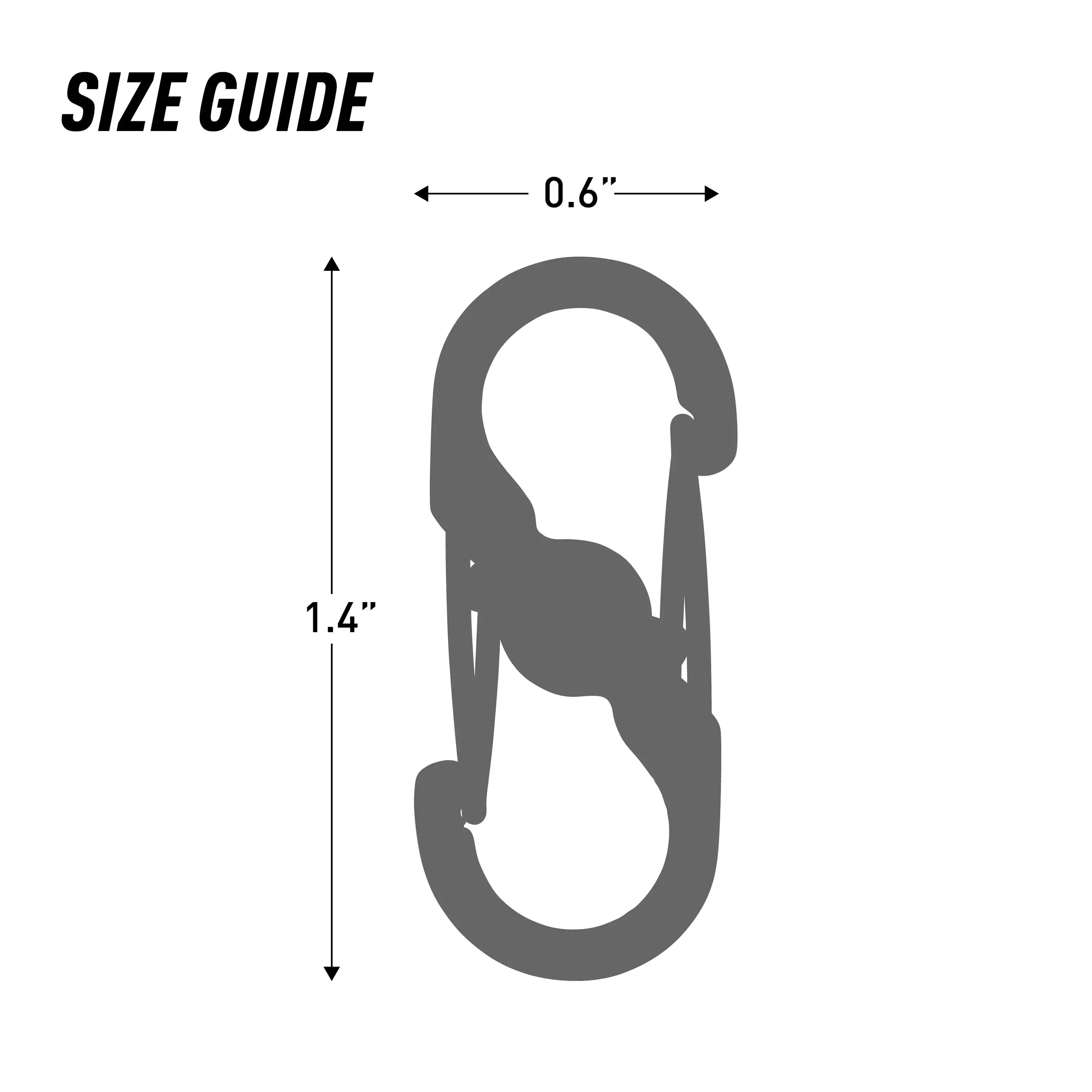 Nite Ize S-Biner Microlock 5pk