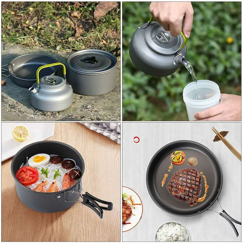 Nonstick aluminum cookware set