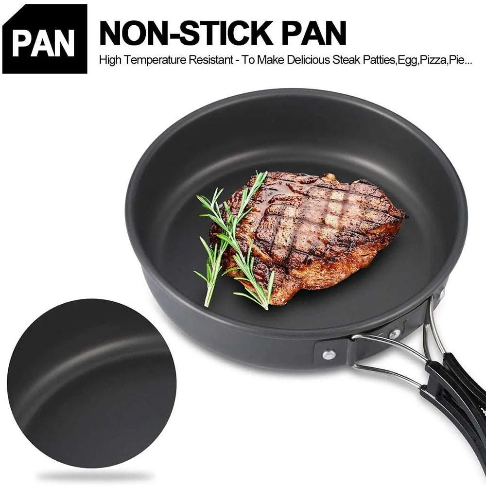 Nonstick aluminum cookware set