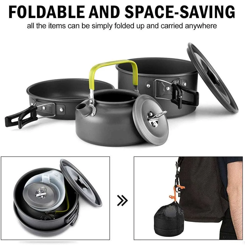 Nonstick aluminum cookware set