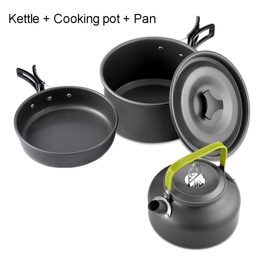 Nonstick aluminum cookware set