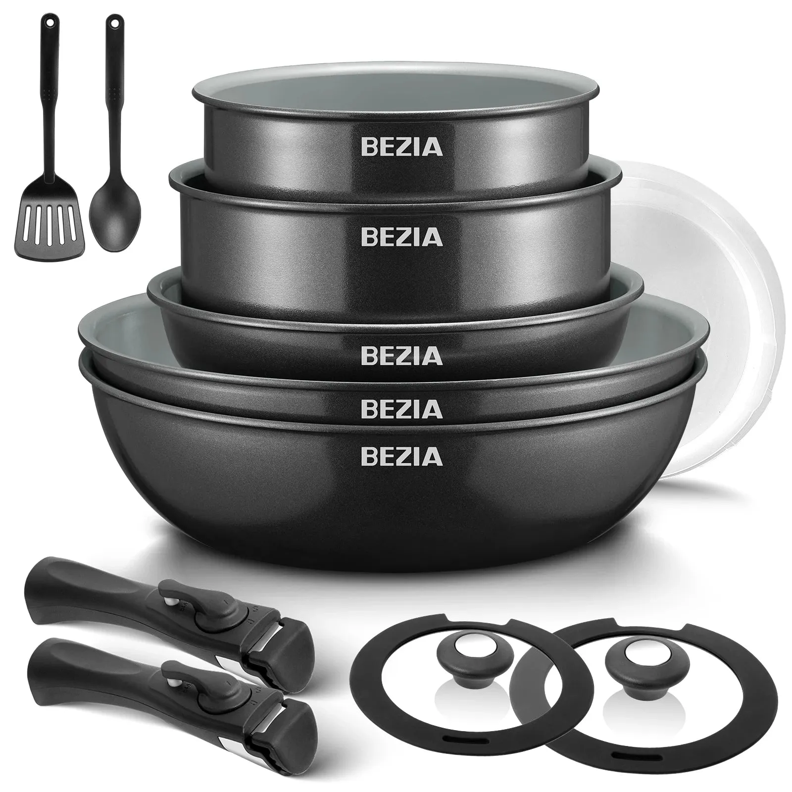 Nonstick Pocket-friendly Ceramic Timely arrival Cookware Set