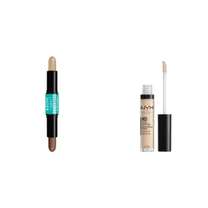 NYX PROFESSIONAL MAKEUP Wonder Stick, Face Shaping & Contouring Stick - Universal Light & HD Studio Photogenic Concealer Wand, Medium Coverage - Fair