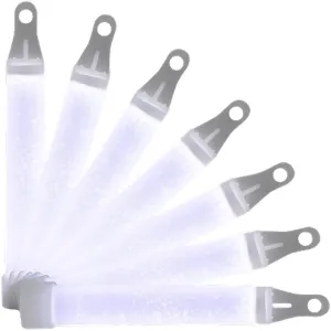 Ocean Explorer's Compact Glow Stick Pack of 50 | 4-inch Non-Toxic White Light Source for Diving Adventures | Underwater Disco Edition by Luminous Larry's.