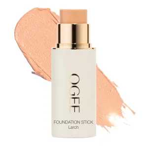 Ogee Sculpted Complexion Foundation Stick (Larch 2.25C - Light Medium, Beige Undertones) Full Coverage Foundation Makeup - Instantly Balance & Even Complexion - 70% Organic Ingredients