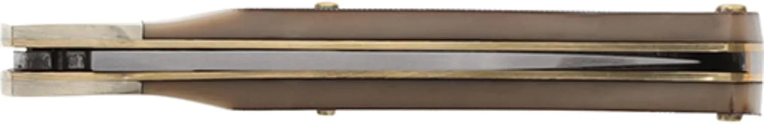 Old Timer 3OT Bearhead Traditional Lockback Pocket Knife with 2.2in High Carbon Stainless Steel Blade, Sawcut Handle, and Convenient Small Size for EDC, Whittling, Camping, Hunting, and Outdoors