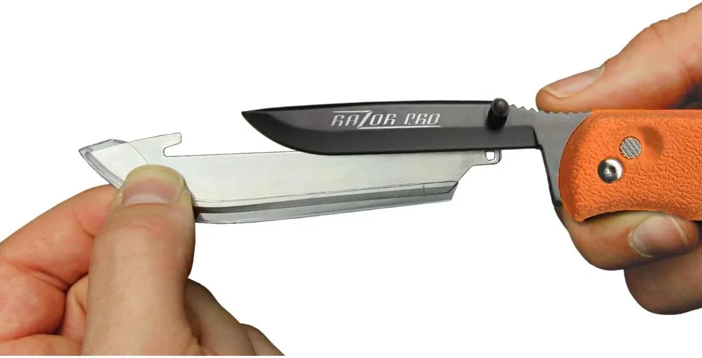 Outdoor Edge Razor-Pro Folding Knife (6 Blades