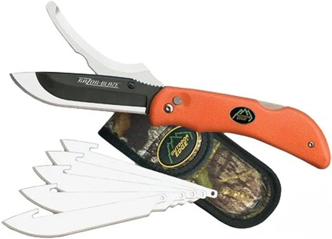Outdoor Edge Razor-Pro Folding Knife (6 Blades