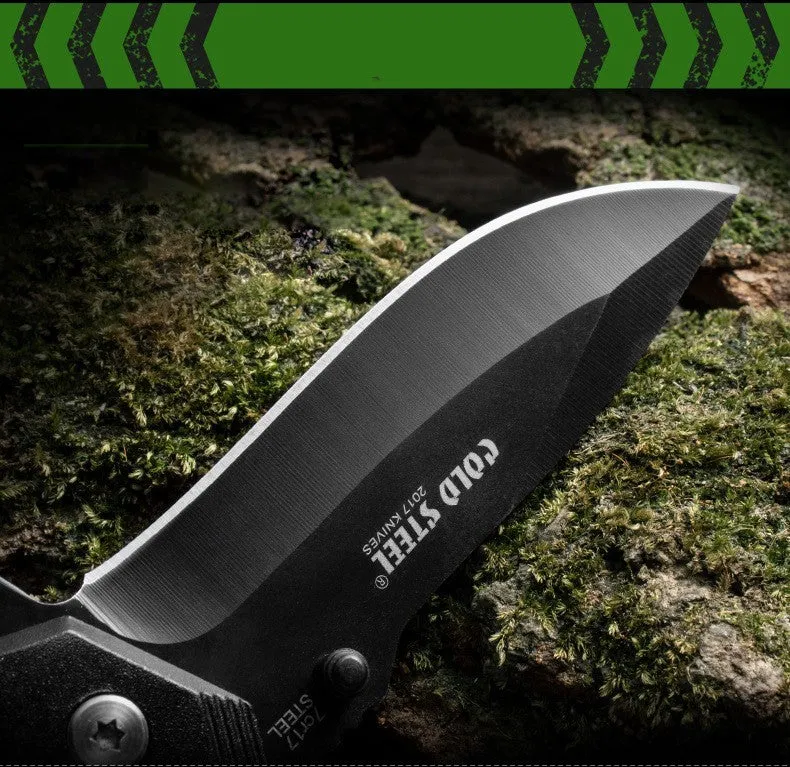 Outdoor Mini Folding Knife High Hardness Self-defense Folding Knife Camping Survival Knife Multi-purpose