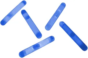 Pack of 50 Jumbo Glow Sticks Refill for Glow Stick Golf Ball Blue