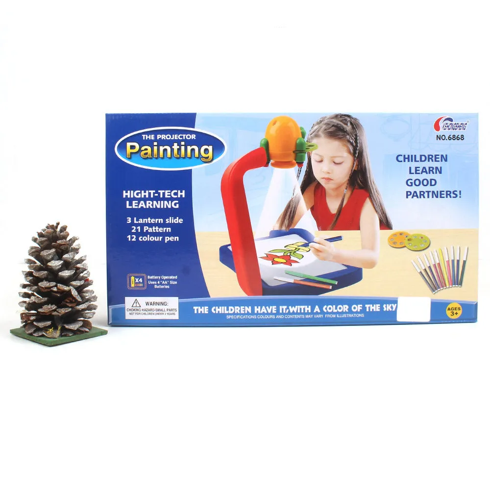 Painting Projector ( Blue ) Play Set For Kids