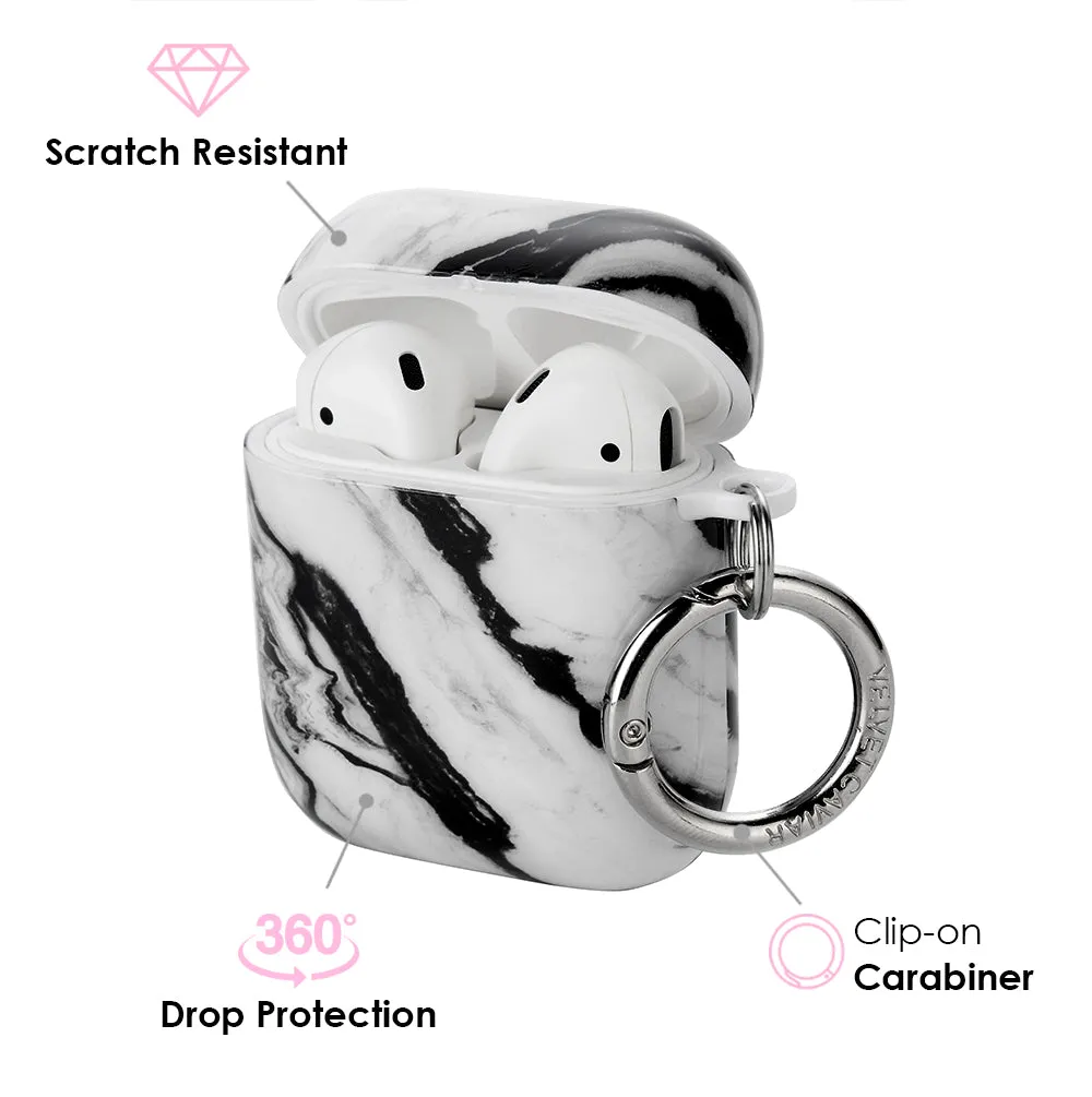 Panda Marble Airpods Case