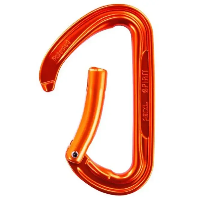 Petzl Spirit Curved Carabiner - Non Locking