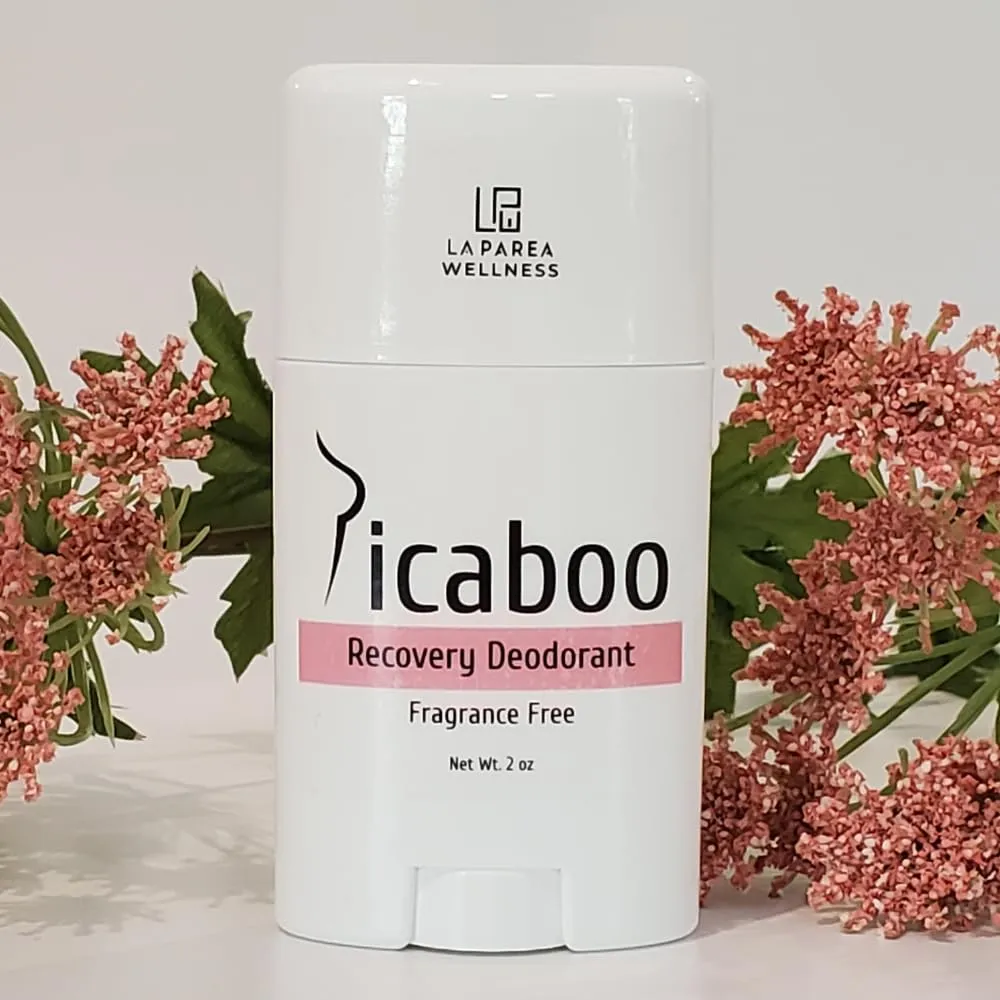 Picaboo Deodorant Fragance Free, Skin Care For Chafing and Irritation by La Parea Wellness