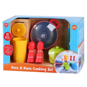 Playgo Toys Ent. Ltd. Pots & Pans Cooking Set