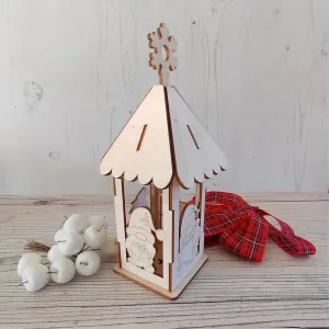 Plywood 3D Lantern Kit - Gonk