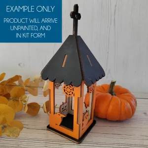 Plywood 3D Lantern Kit - Halloween