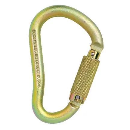 PMI Gator Steel Auto-Locking Carabiner