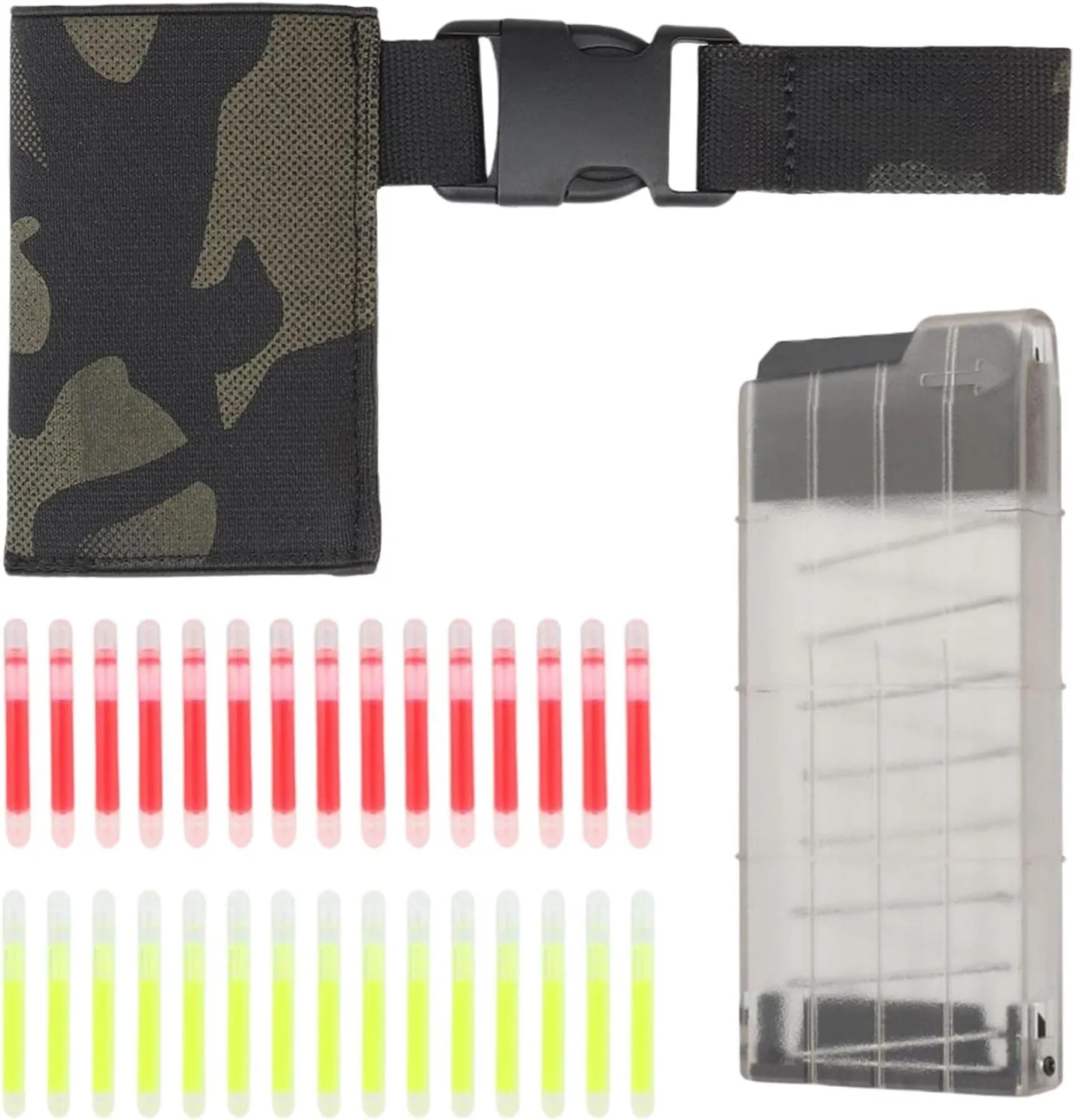 Portable Light Dispenser for Outdoor Activities - Convenient Belt Mounted Holder for Sticks