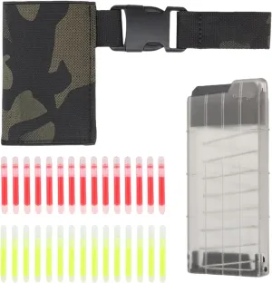 Portable Light Dispenser for Outdoor Activities - Convenient Belt Mounted Holder for Sticks